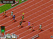 Флеш игра онлайн 100-метровка / 100 m Race