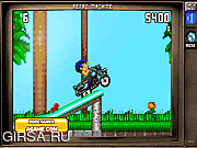 Флеш игра онлайн 16-ти битный велосипед / 16 Bit Bike