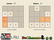 Флеш игра онлайн 2048 2 Player