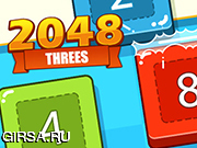 Флеш игра онлайн 2048 тройки