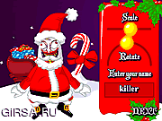 Флеш игра онлайн Santa Photo