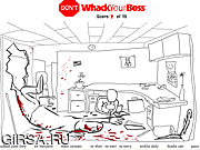 Флеш игра онлайн Замочи Босса / Dont Whack Your Boss
