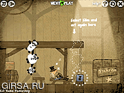 Флеш игра онлайн Приключение панды
