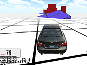 Флеш игра онлайн 3D Тест драйв БМВ М5 / 3D BMW M5 Test Drive