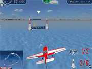 Флеш игра онлайн 3D трюк Пилот второй
