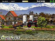 Флеш игра онлайн Испытание на тракторе