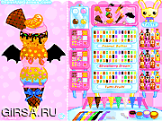 Флеш игра онлайн Зайчик Мороженного / Bunny Ice-Cream Maker