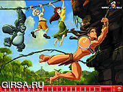 Флеш игра онлайн Hidden Numbers - Tarzan