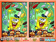 Флеш игра онлайн Найди отличия - СпанчБоб 6 / 6 Diff Fun Spongebob Squarepants