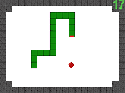 Флеш игра онлайн 8битная змейка / 8-bit Snake