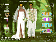Флеш игра онлайн African Wedding