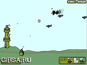 Флеш игра онлайн Противовоздушнаяа оборона 3