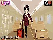 Флеш игра онлайн Stewardess авиакомпании