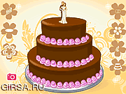 Флеш игра онлайн Изумительный торт венчания