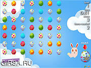 Флеш игра онлайн Баббит пасхальное яйцо Хант / Babbit's Easter Egg Hunt