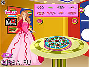 Флеш игра онлайн Барби Candy пиццы