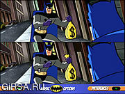 Флеш игра онлайн Датчик различия Бэтмена