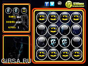 Флеш игра онлайн Бэтмен против Джокера - Шары памяти / Batman vs Joker - Memory Balls