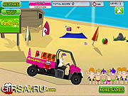 Флеш игра онлайн Пляжный Багги / Beach Buggy