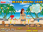 Флеш игра онлайн Пляж Обслуживает / Beach Serving