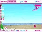 Флеш игра онлайн Beach Squirter