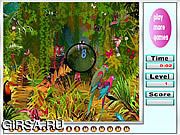 Флеш игра онлайн Большие джунгли скрытых чисел