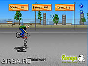 Флеш игра онлайн Выходки велосипеда