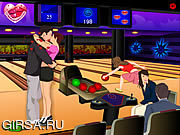 Флеш игра онлайн Bowling Kissing
