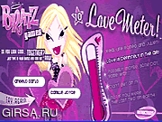 Флеш игра онлайн Bratz Love Meter