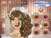 Флеш игра онлайн Для новобрачных макияж глэм / Bridal Glam Make-up