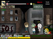 Флеш игра онлайн Бро против зомби