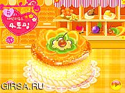 Флеш игра онлайн Домашний торт / Cake House