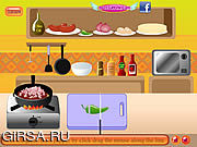 Флеш игра онлайн Burrito завтрака Chorizo