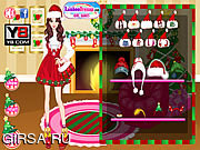 Флеш игра онлайн Рождественская мода / Christmas Fashion
