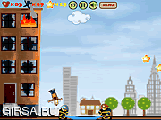 Флеш игра онлайн Город на пожаре