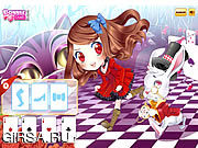 Флеш игра онлайн Cute Alice In Wonderland
