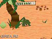Флеш игра онлайн Dinosaur Dash