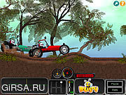 Флеш игра онлайн Грязь и крутящий момент гонки / Dirt and Torque Racing