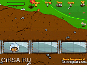 Флеш игра онлайн Downhill Hamsterball