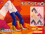 Флеш игра онлайн Dress My Fashion Boots