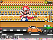 Флеш игра онлайн Пьяный Марио