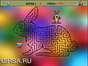 Флеш игра онлайн Easter Maze