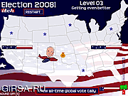 Флеш игра онлайн Выборы Подавитель 2008