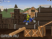 Флеш игра онлайн Приключения на мотоцикле 2 / Enduro 2