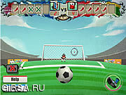 Флеш игра онлайн Euro Shoot - Out 2012