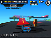 Флеш игра онлайн Экстремальные гонки 3D: обучение / Extreme Racing 3D: Training