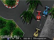 Флеш игра онлайн Формула 1. Парковка