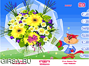 Флеш игра онлайн Фантастичный декор цветков