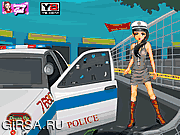 Флеш игра онлайн Полиция Моды