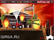 Флеш игра онлайн Пожарная машина